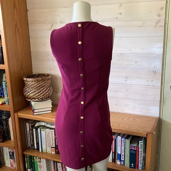 Gracie Exclusive Dresses & Skirts - Gracie Exclusive Stretch Knit Mini in Bergundy. Size Large (Juniors). NWT
